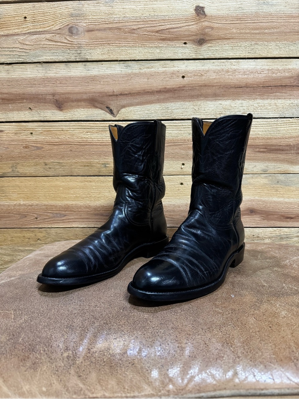 Lucchese Classics Ropers Black L8000 men’s size 11D
